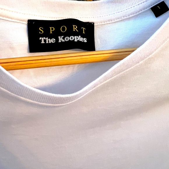 THE KOOPLES LADIES COLD SHOULDER CROP TOP - Picture 4 of 6